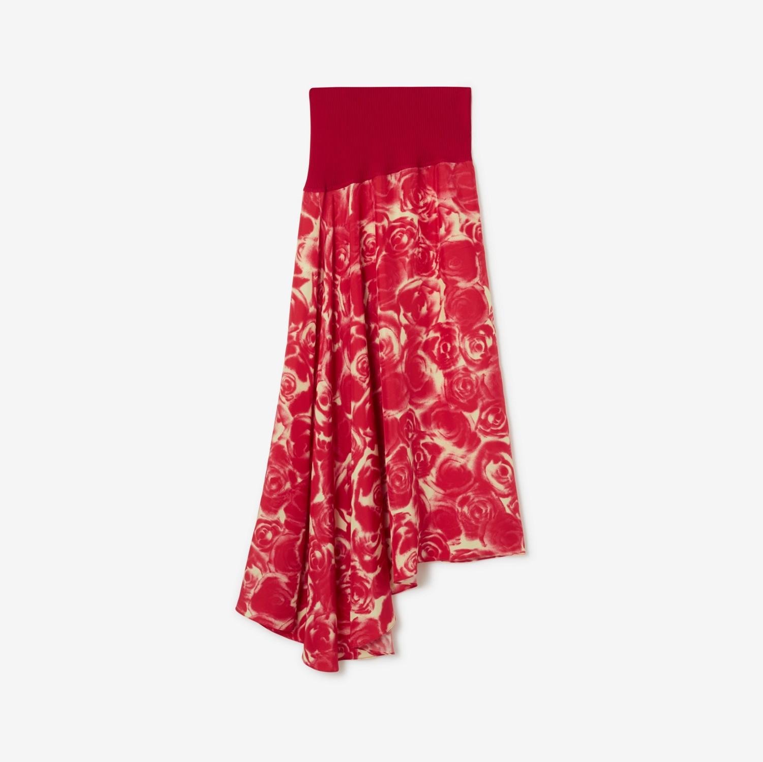 Rose Silk Skirt by BURBERRY
