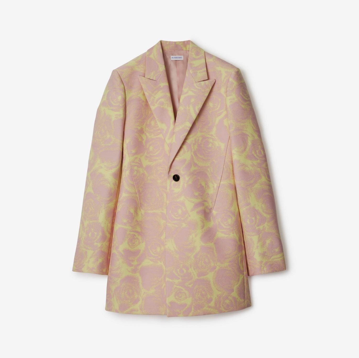 Rose Wool Tailored Jacket by BURBERRY