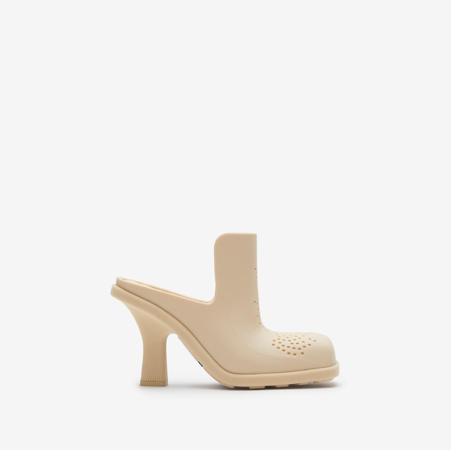 Rubber Highland Mules by BURBERRY