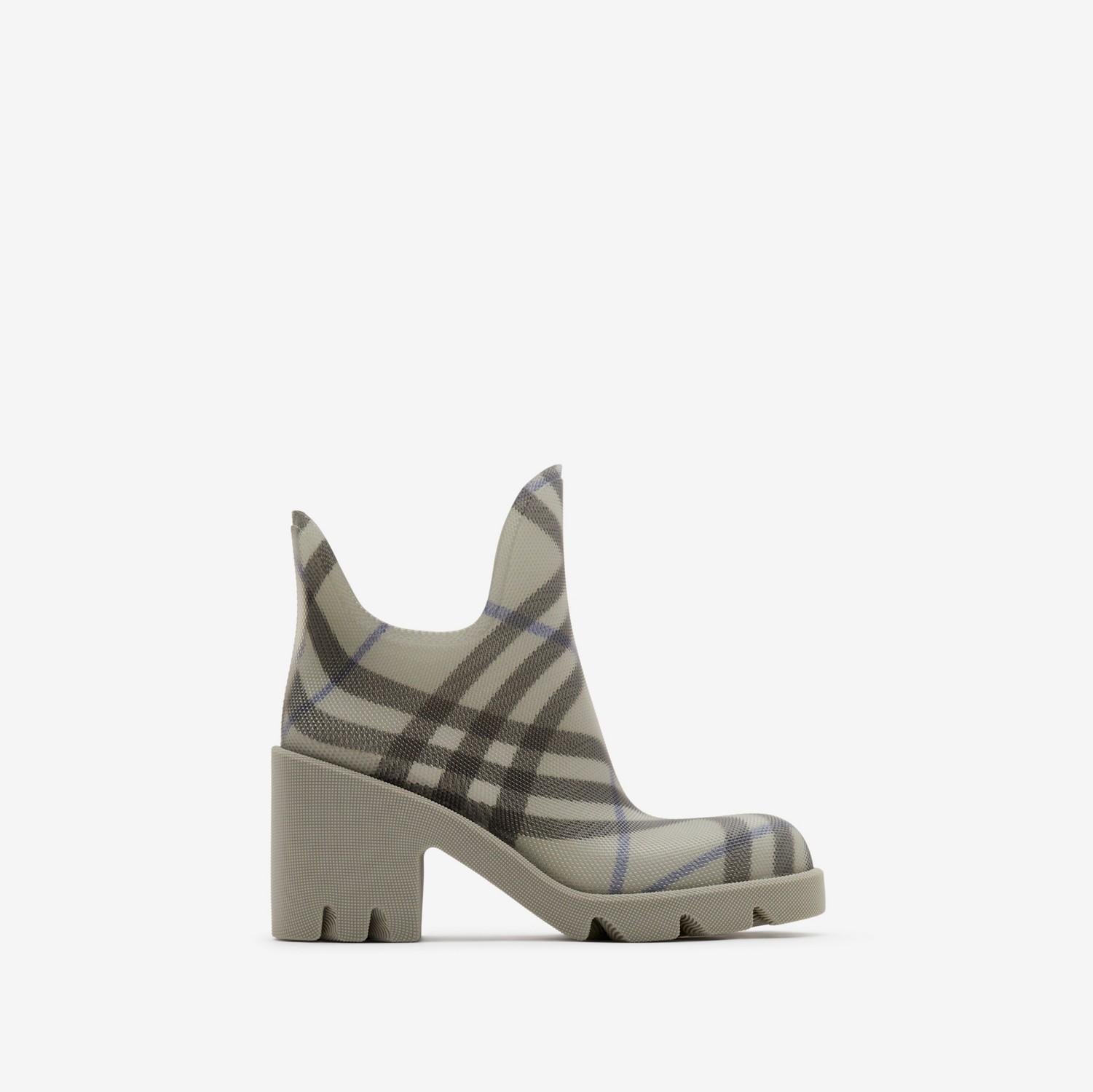 Rubber Marsh Heel Boots by BURBERRY