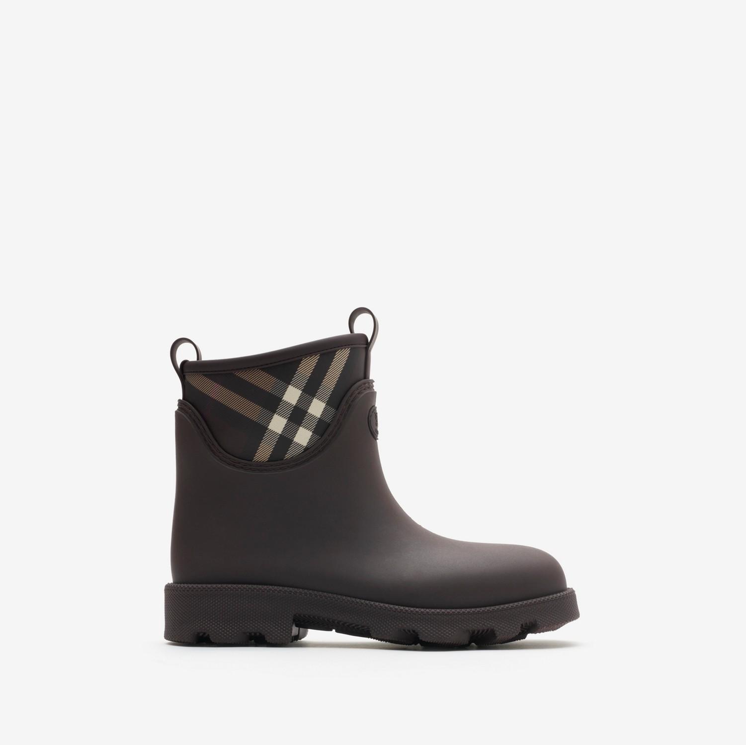 Rubber Marsh Stamp Low Boots​ by BURBERRY