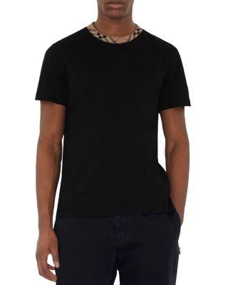 Ryan Relaxed Fit Check Crewneck Tee by BURBERRY