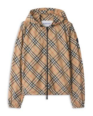 Salcombe Check Hooded Jacket by BURBERRY
