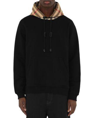 Samuel Long Sleeve Check Hoodie by BURBERRY