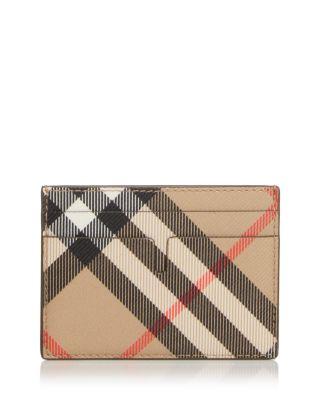 Sandon Vintage Check Card Case by BURBERRY