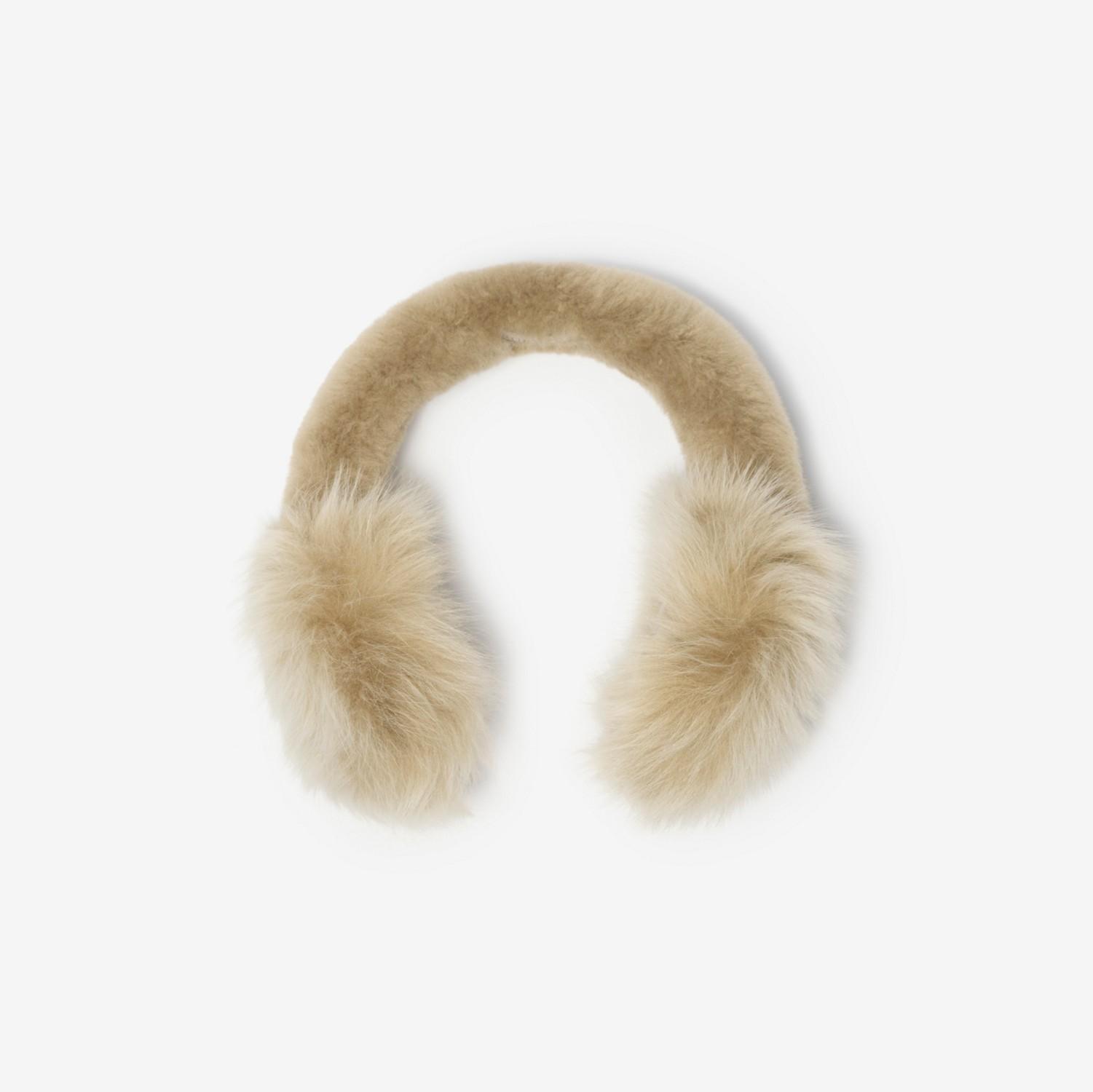 Shearling Earmuffs by BURBERRY