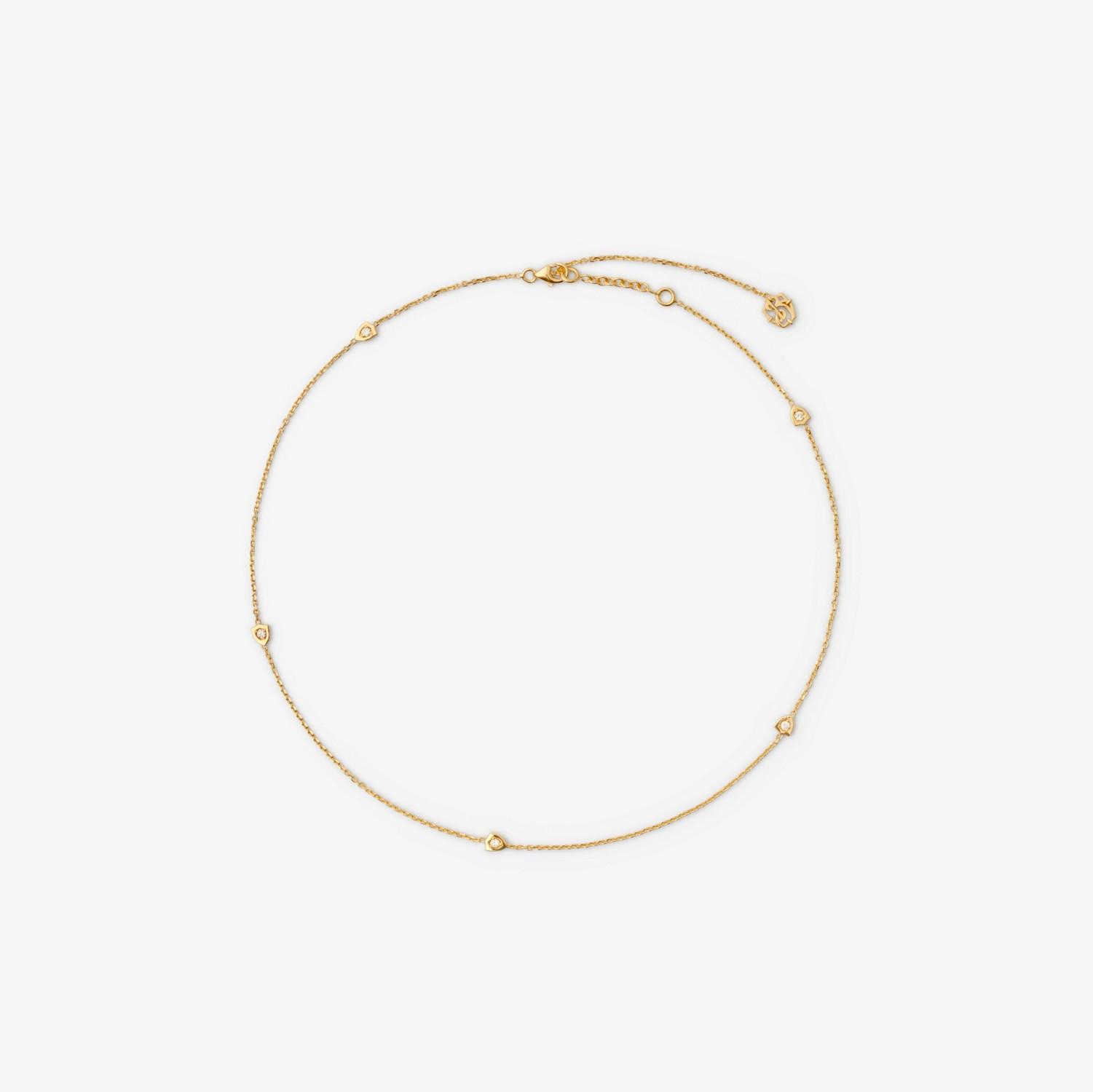 Shield Chain Necklace by BURBERRY