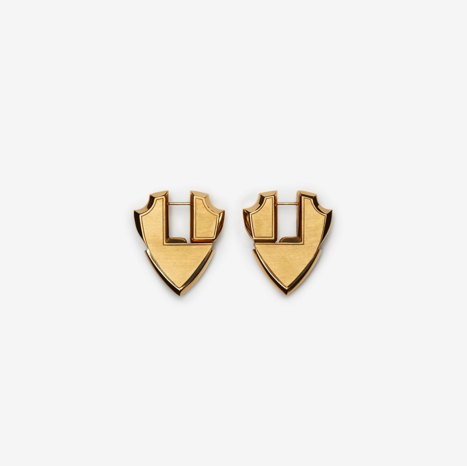 Shield Earrings by BURBERRY