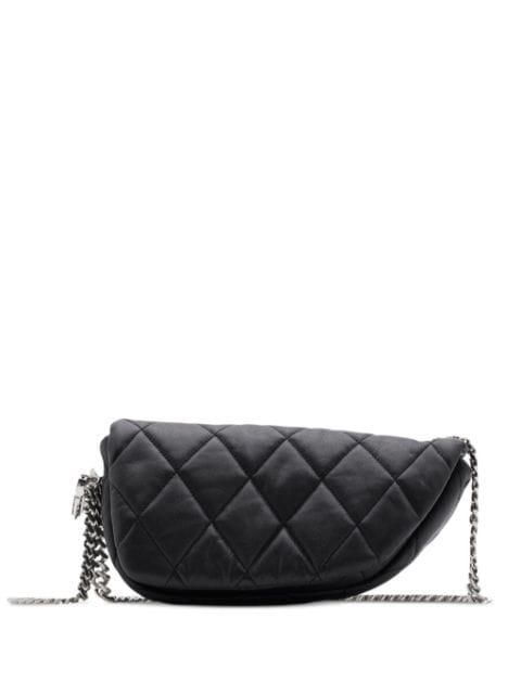 Shield Lock leather shoulder bag by BURBERRY