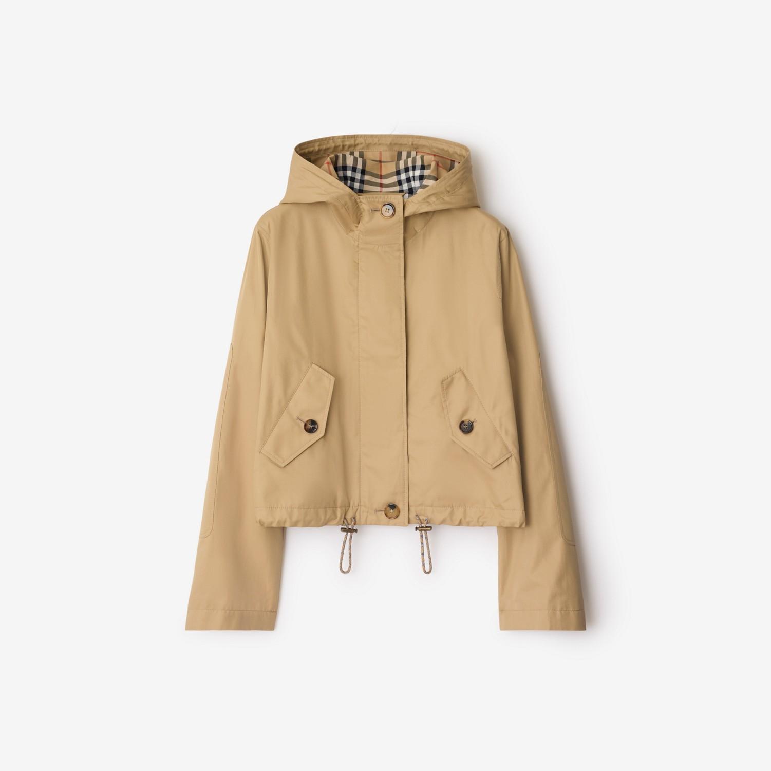 Short Gabardine Parka by BURBERRY