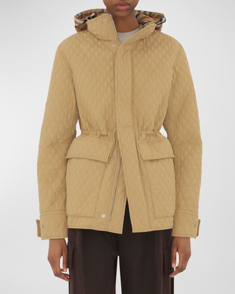 Short Quilted Parka Jacket by BURBERRY