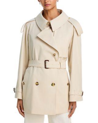 Short Tropical Gabardine Fitzrovia Trench Coat by BURBERRY