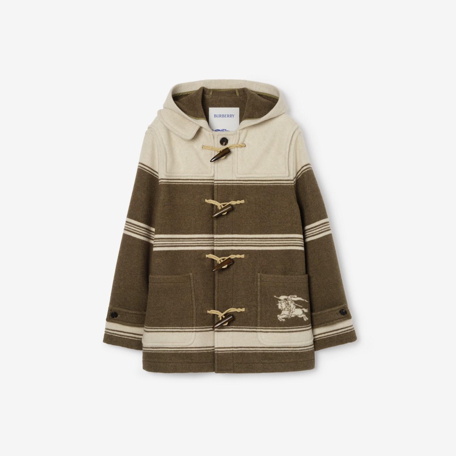 Short Wool Blend Harrogate Duffle Coat by BURBERRY