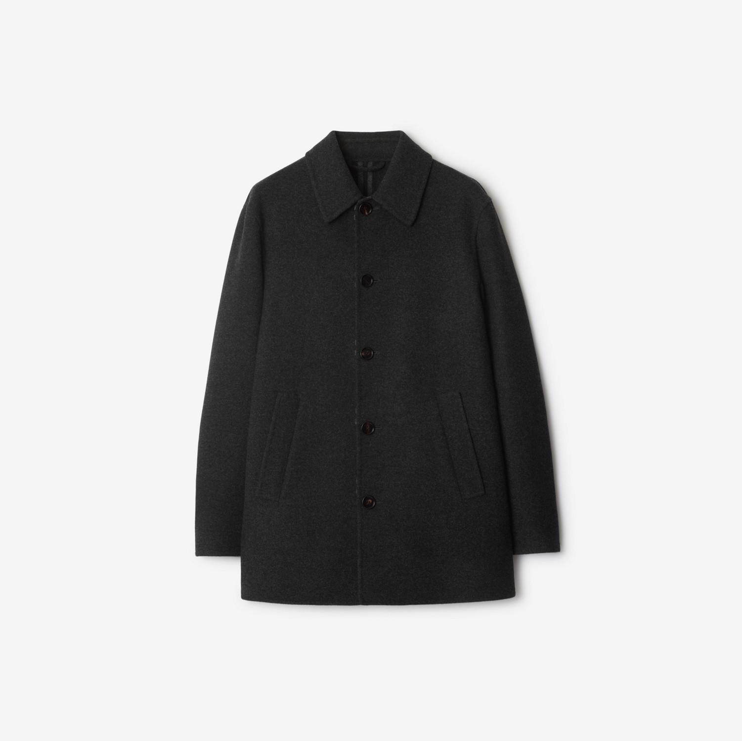 Short Wool Car Coat by BURBERRY
