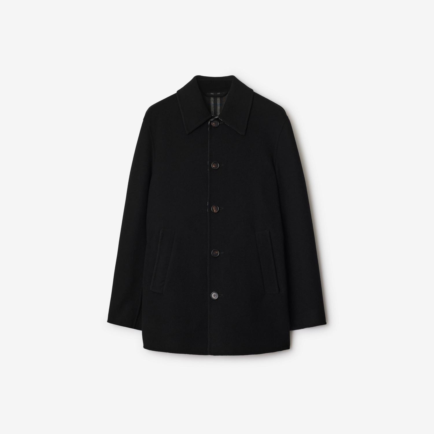 Short Wool Car Coat by BURBERRY