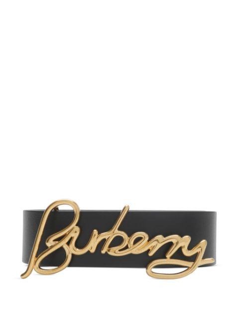 Signature reversible belt by BURBERRY