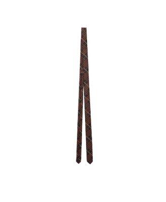 Skinny Check Silk Tie by BURBERRY