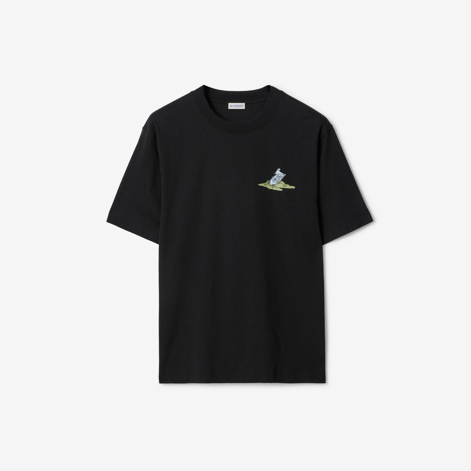 Sleeping Knight Cotton T-shirt by BURBERRY