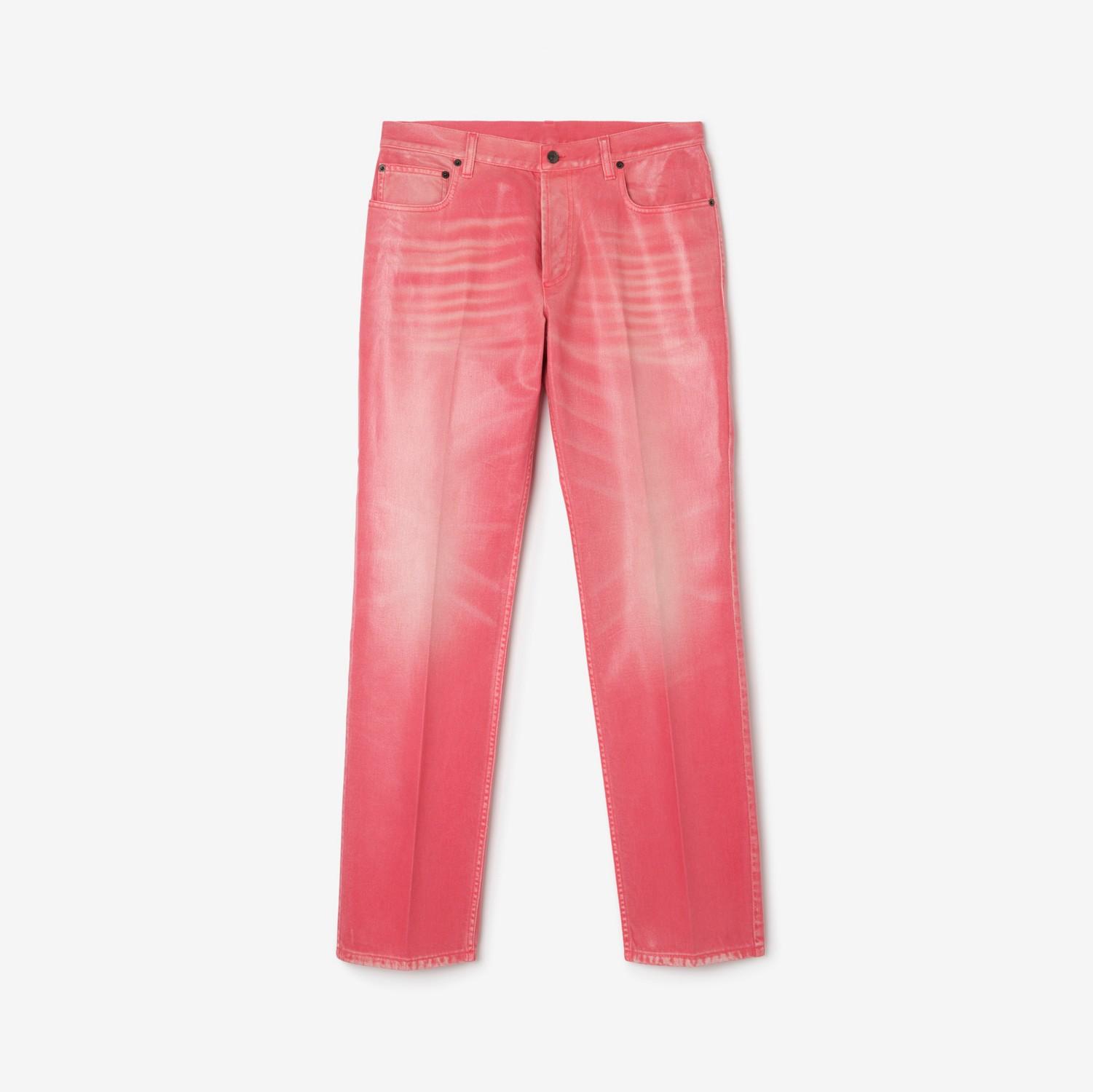 Slim Coated Jeans by BURBERRY