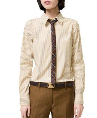 Slim Fit Cotton Formal Shirt by BURBERRY