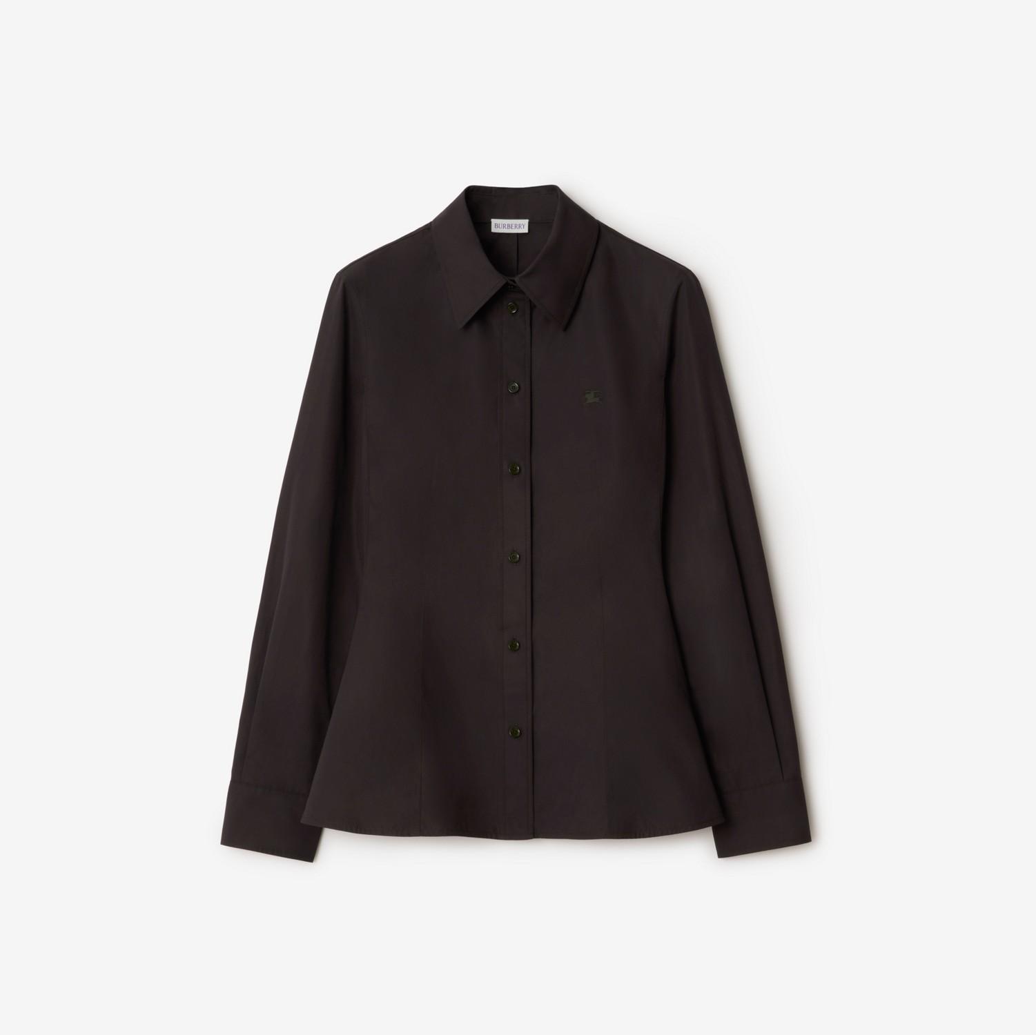 Slim Fit Cotton Poplin Shirt by BURBERRY