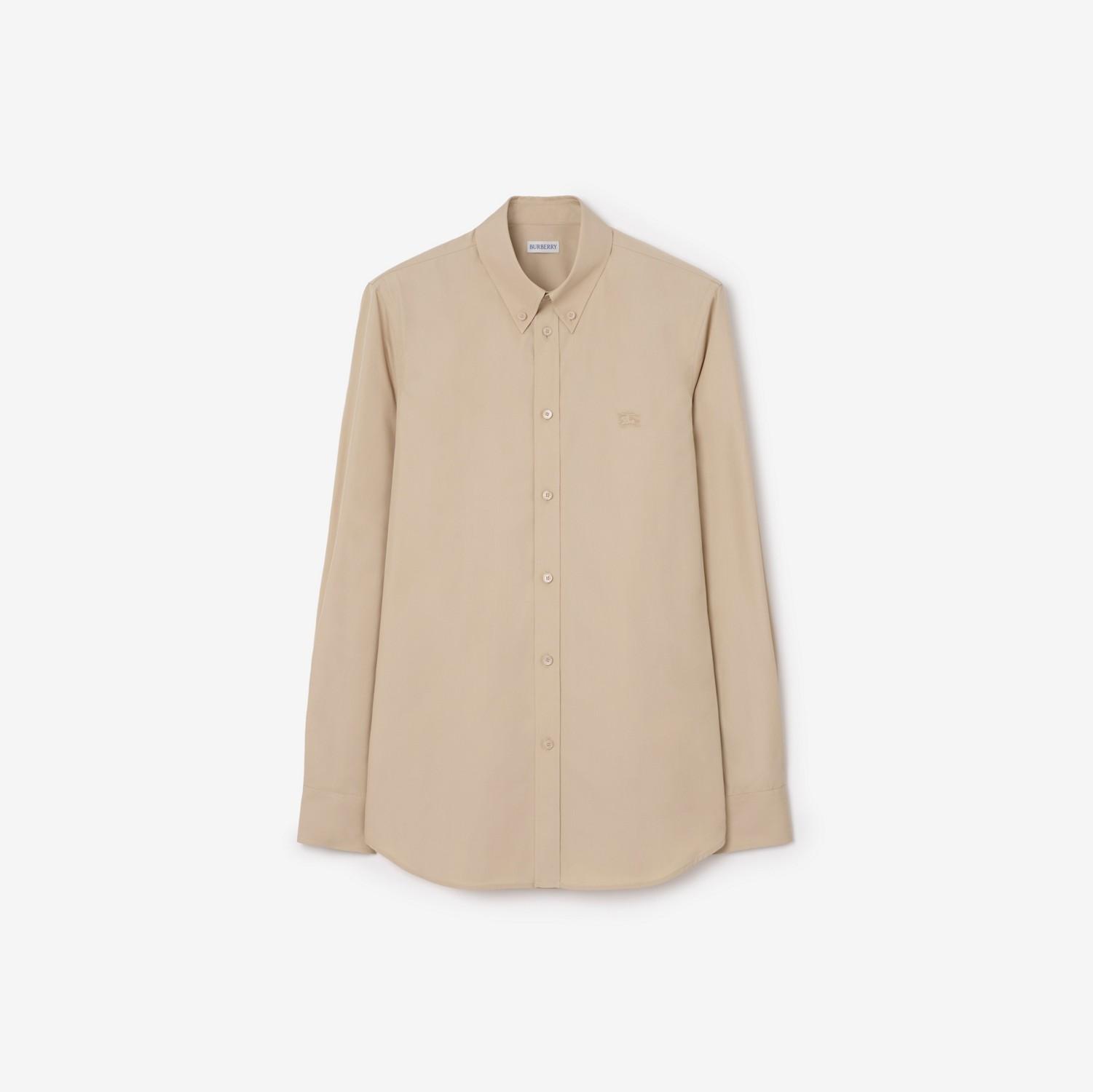 Slim Fit Cotton Shirt by BURBERRY