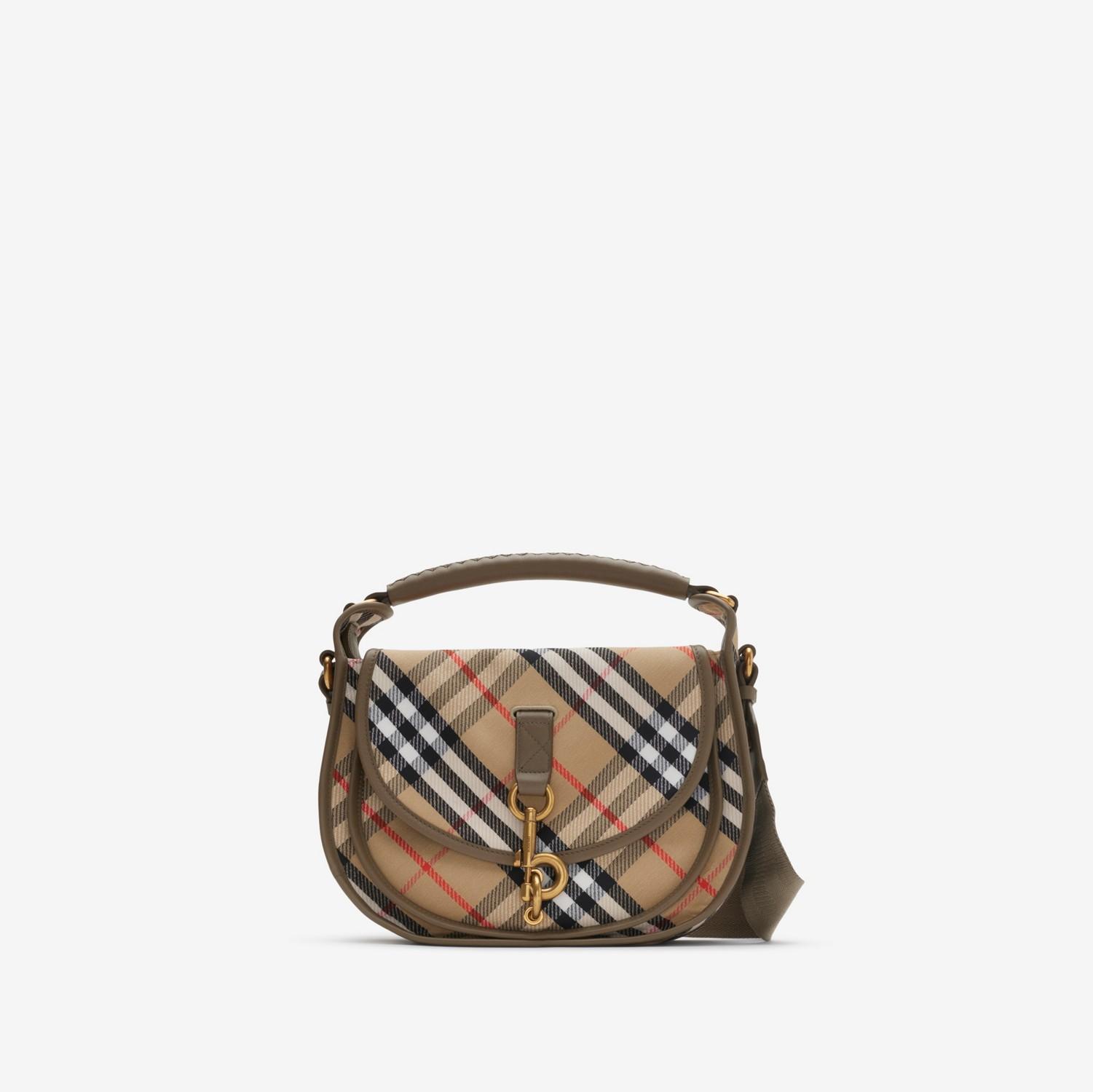 Small B Clip Messenger Bag by BURBERRY