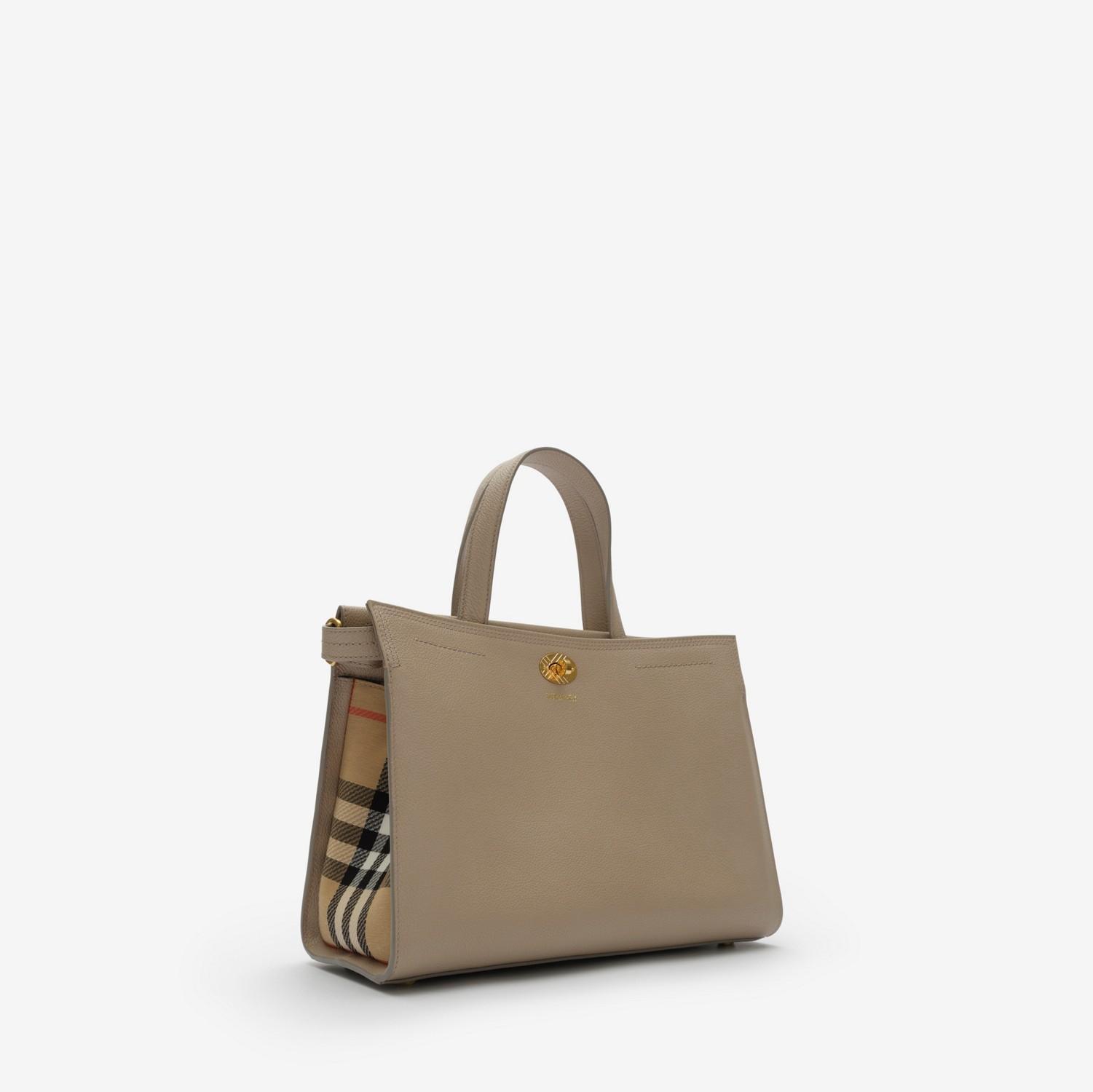 Small Cotswolds Check Tote by BURBERRY