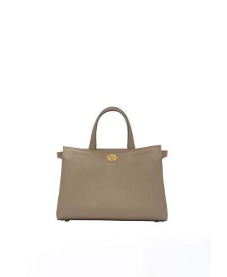 Small Cotswolds Check Tote by BURBERRY
