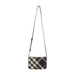 Snip checked shoulder bag by BURBERRY