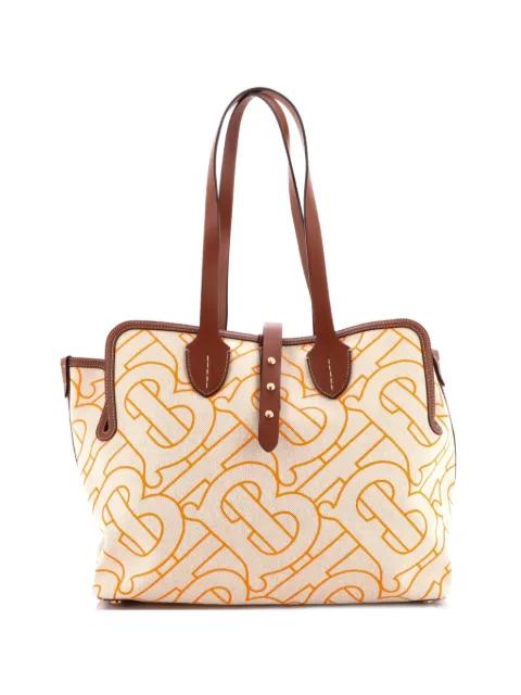 Soft Belt Bag XL TB Monogram Printed Canvas Medium tote bag by BURBERRY 