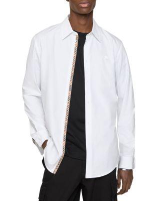 Standric Slim Fit Cotton Shirt by BURBERRY