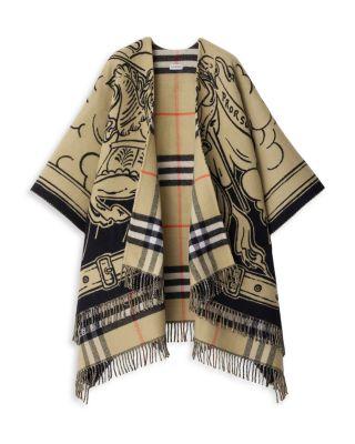 Stormy Knight Wool Cape by BURBERRY