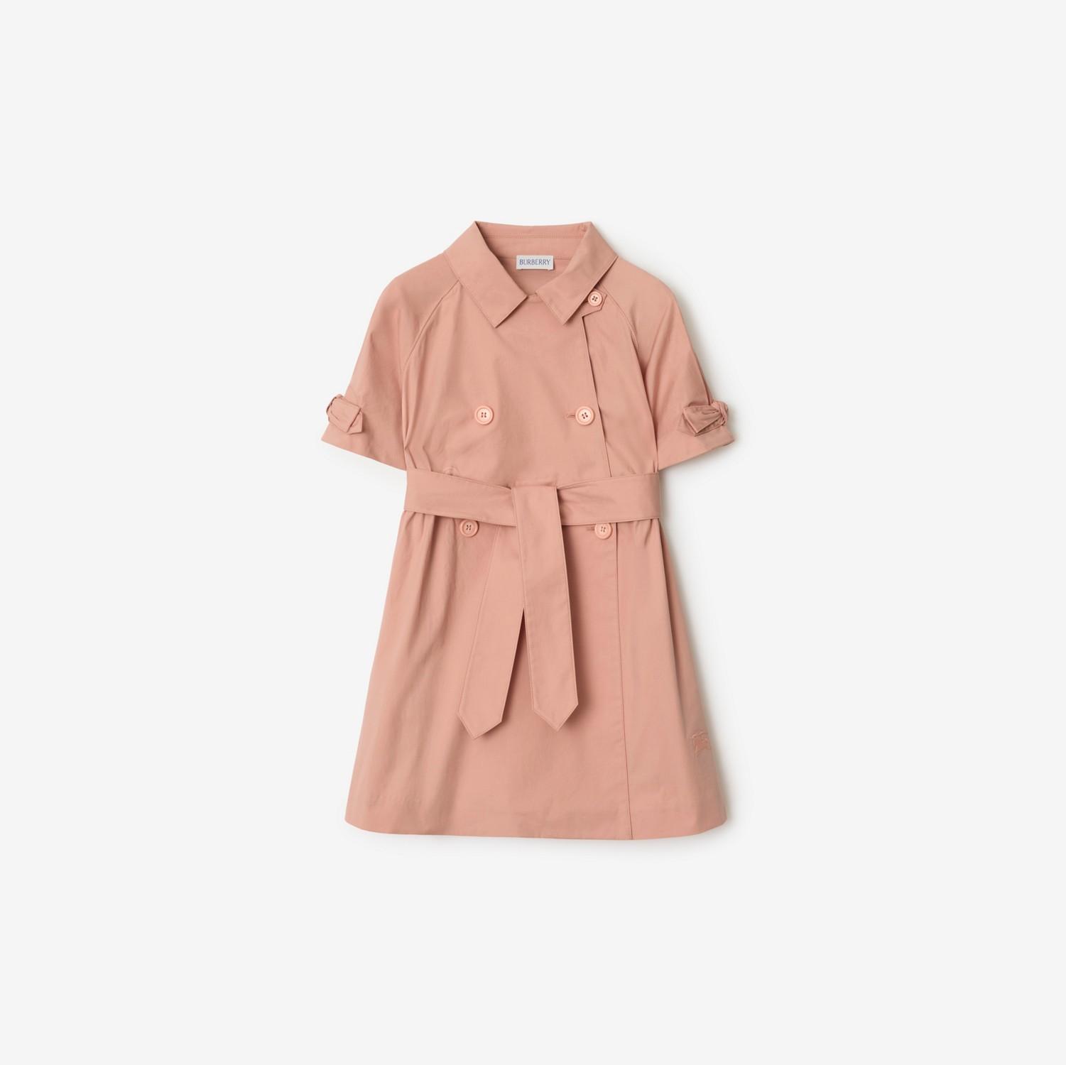 Stretch Cotton Trench Dress by BURBERRY