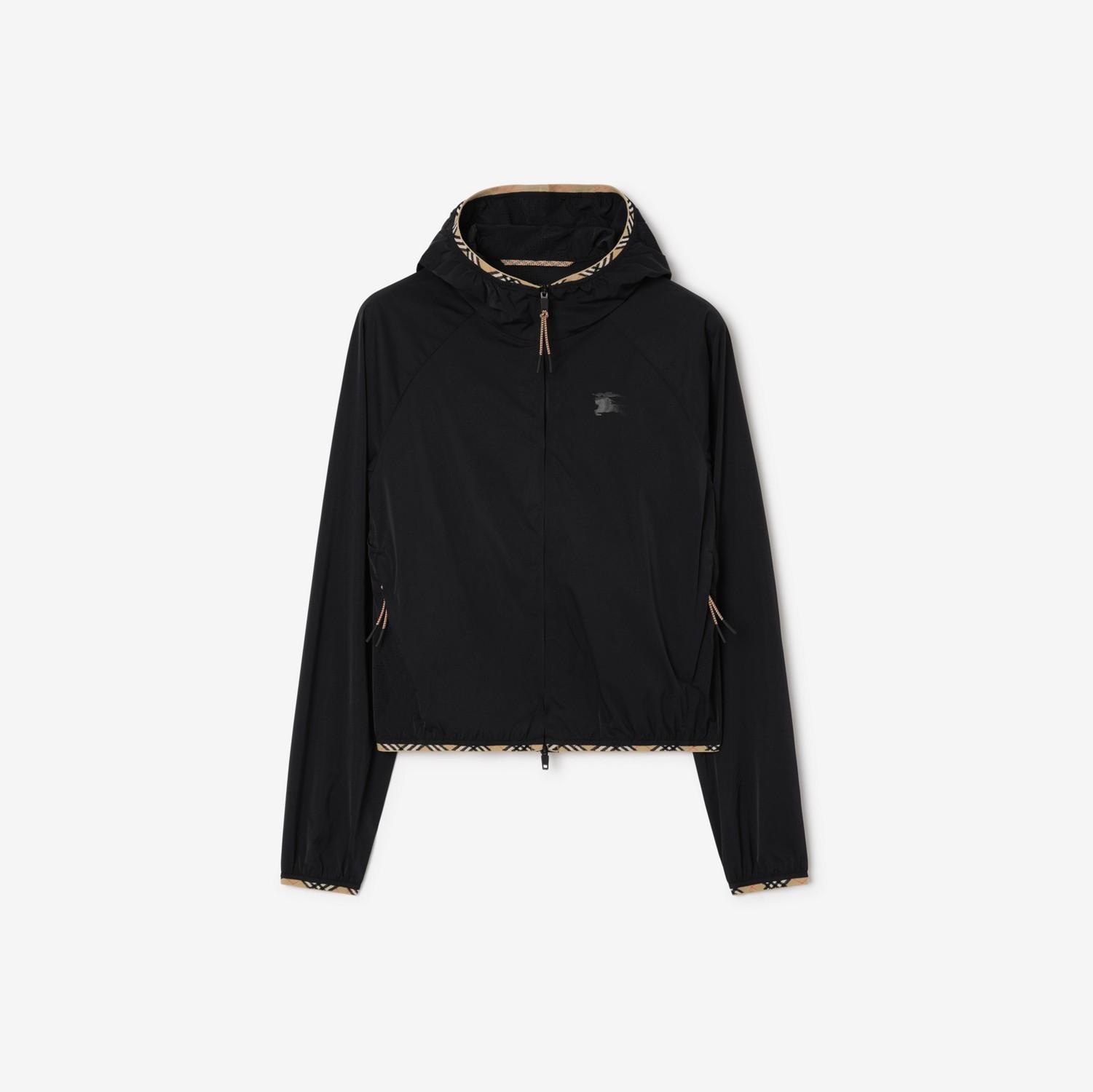 Stretch Nylon Hooded Jacket by BURBERRY