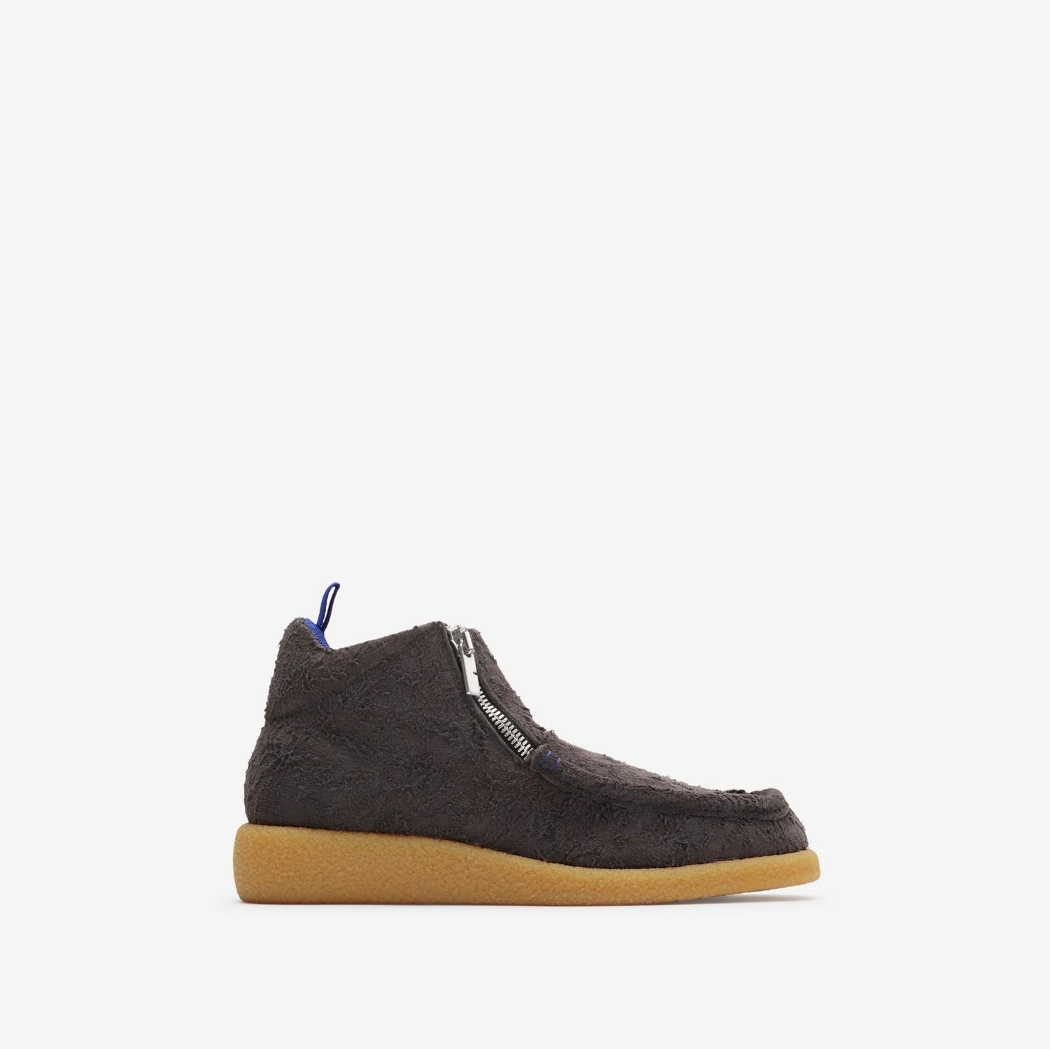 Suede Chance Boots by BURBERRY