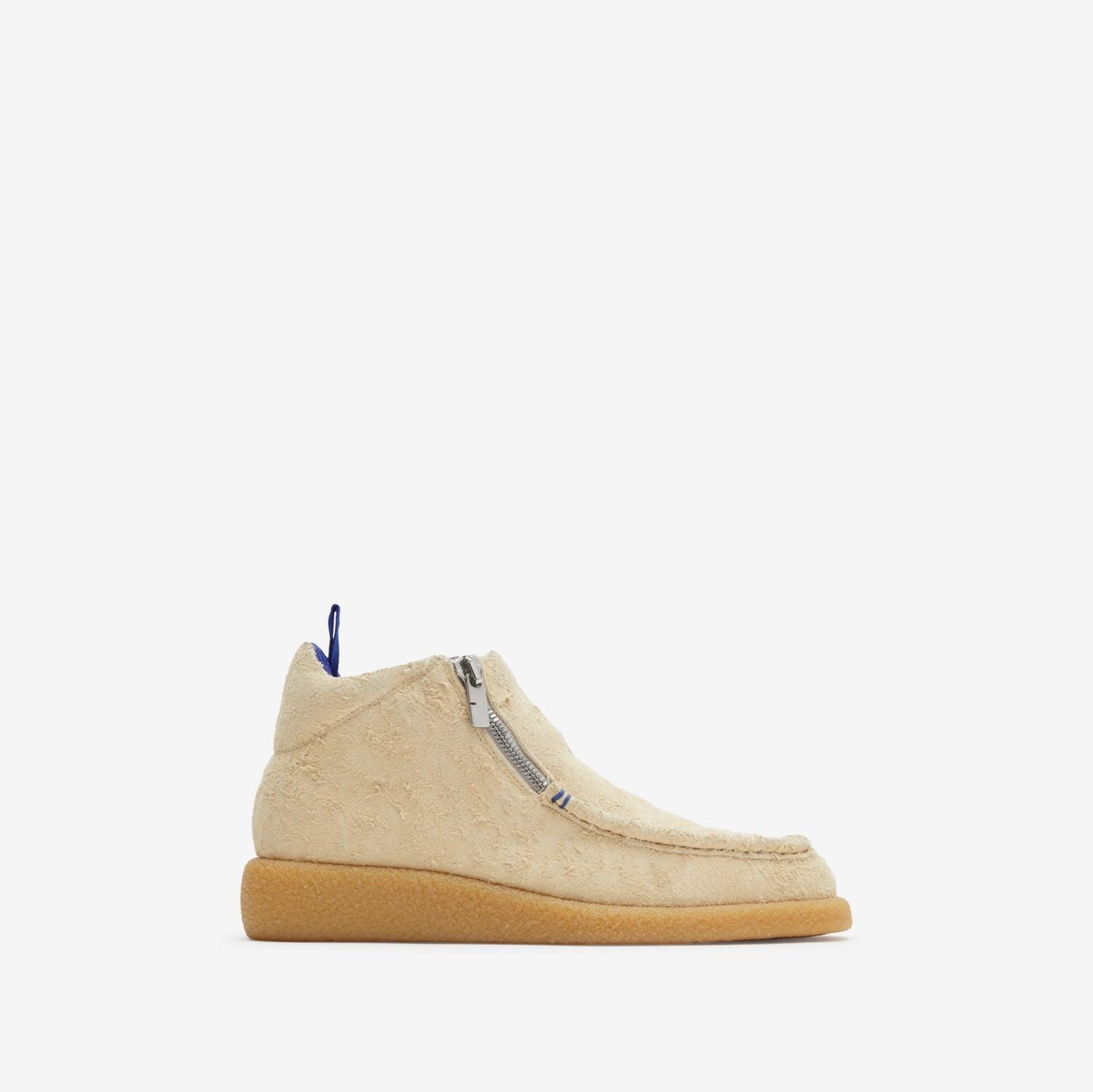 Suede Chance Boots by BURBERRY