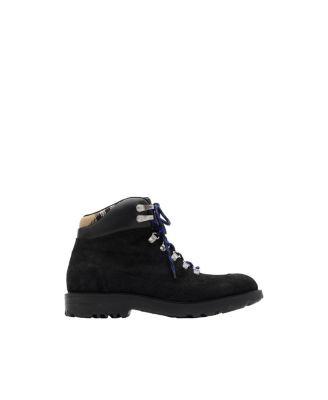 Suede Moor Hiking Boots by BURBERRY