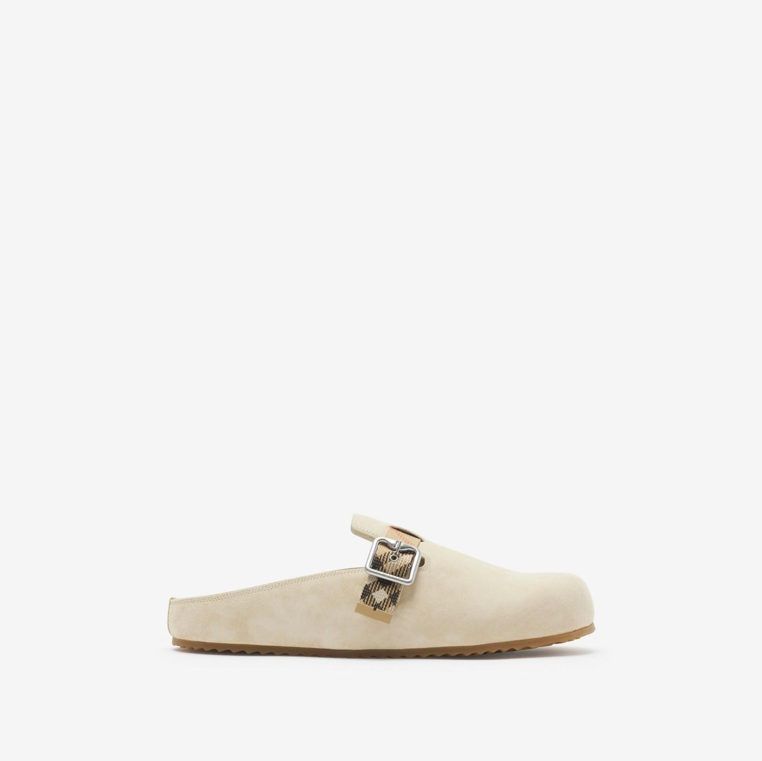 Suede Urchin Clogs by BURBERRY