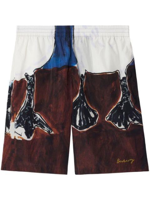 Swan deck shorts by BURBERRY
