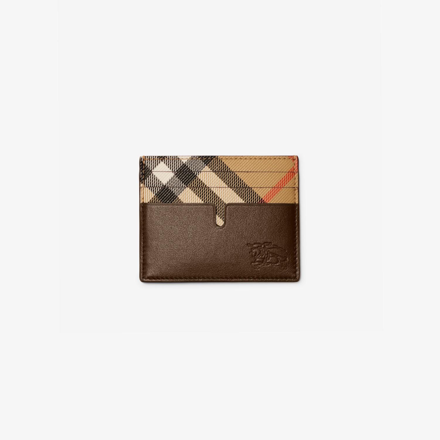 Tall Pop Check Card Case​ by BURBERRY