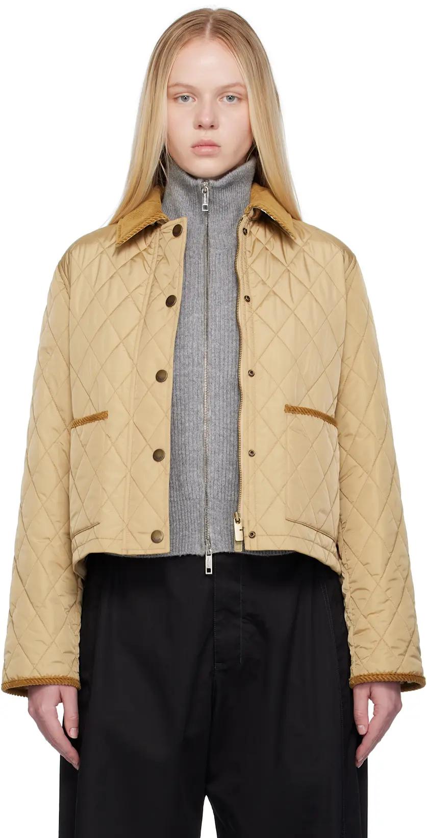 Tan Oldham Nylon Jacket by BURBERRY