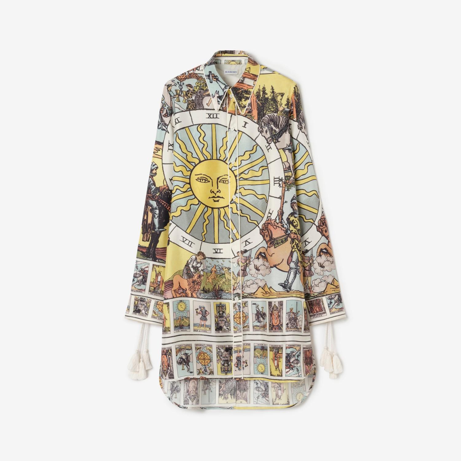 Tarot Silk Shirt by BURBERRY