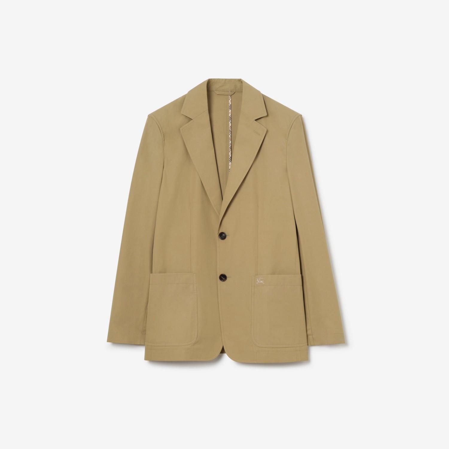 Technical Cotton Tailored Jacket by BURBERRY