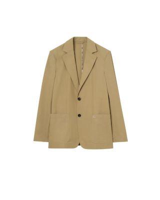 Technical Cotton Tailored Jacket by BURBERRY