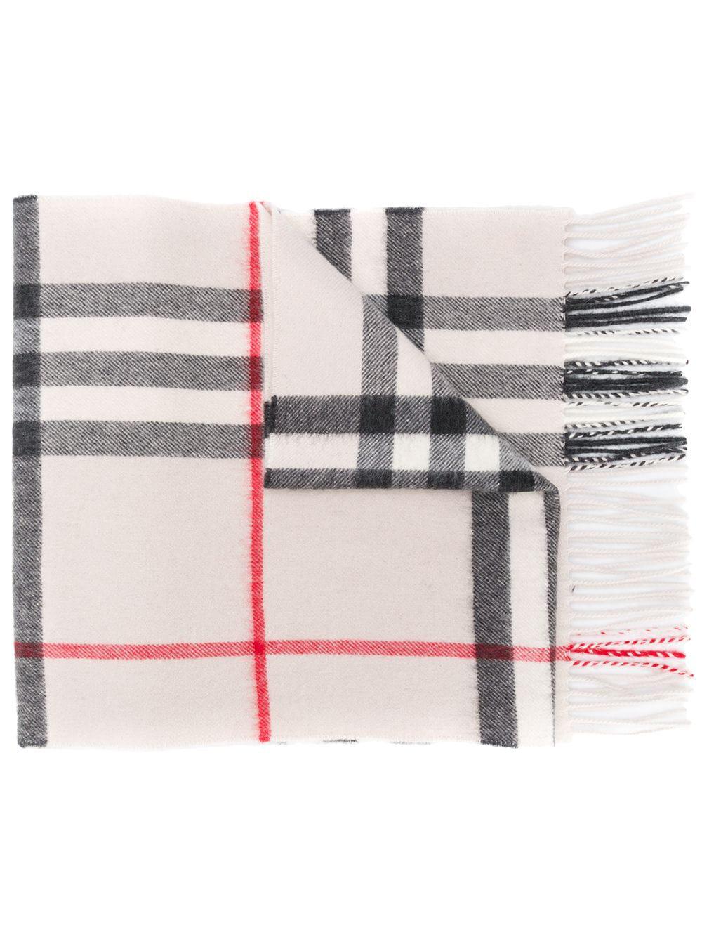 The Classic Check Cashmere Scarf by BURBERRY
