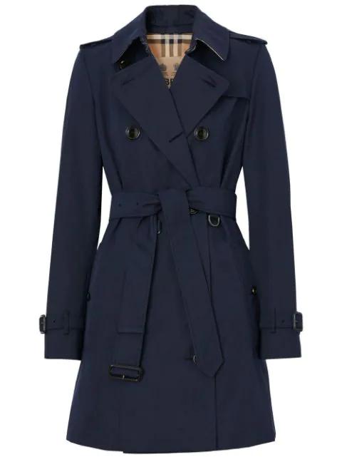 The Short Chelsea Heritage belted trench coat by BURBERRY