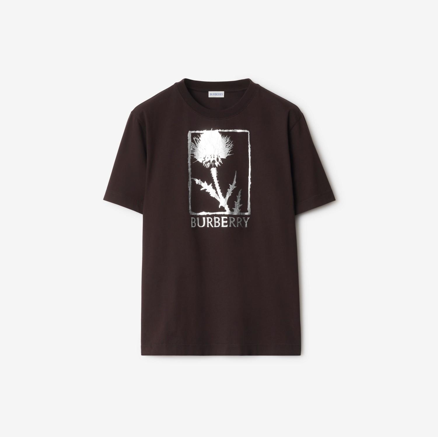 Thistle Cotton T-shirt by BURBERRY