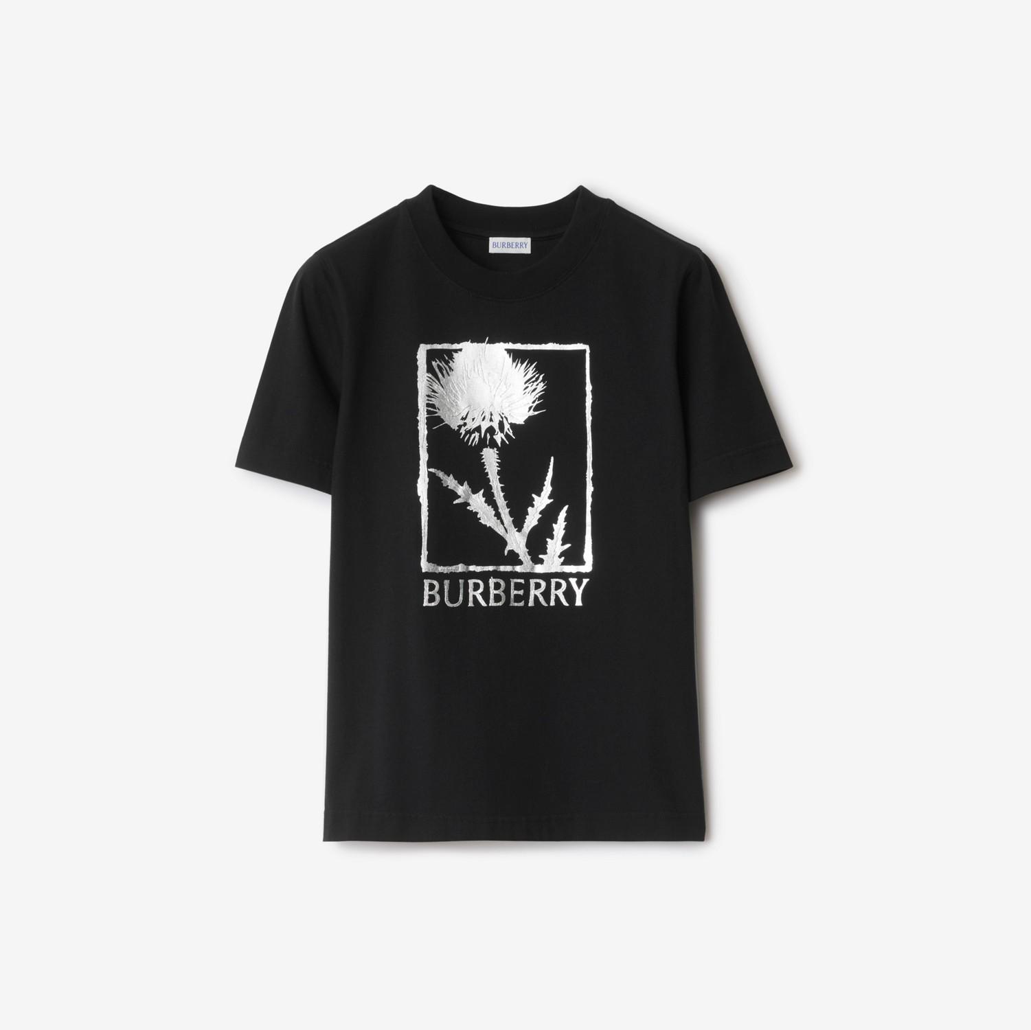 Thistle Cotton T-shirt by BURBERRY