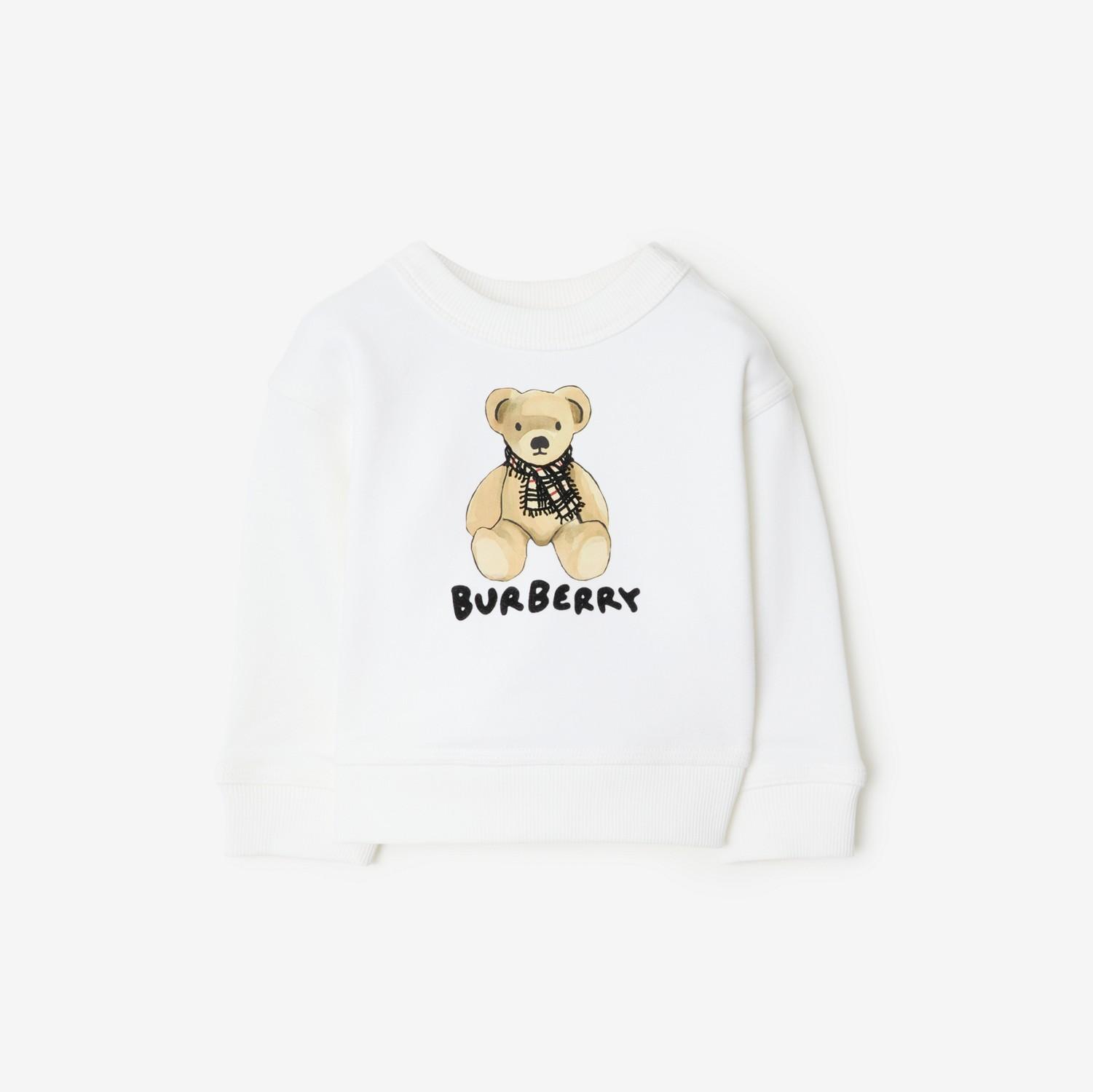 Thomas Bear Cotton Sweatshirt by BURBERRY